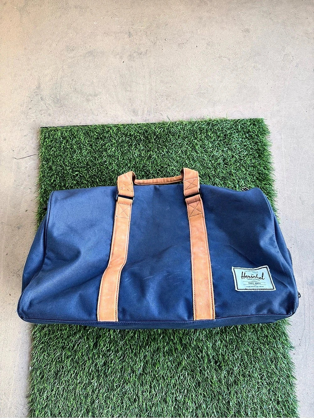 Herschel Blue Travel Duffel Bag